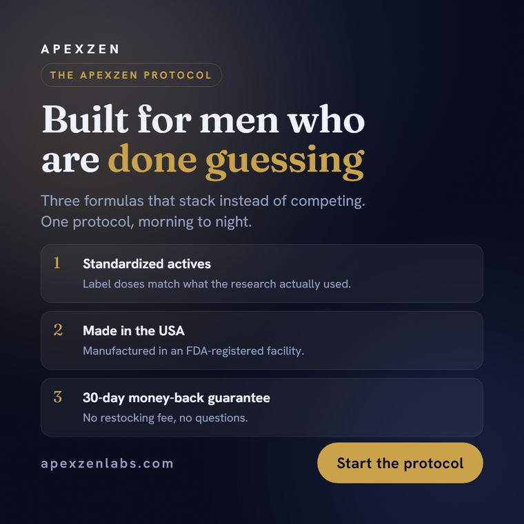 Ad creative produced for Apexzen