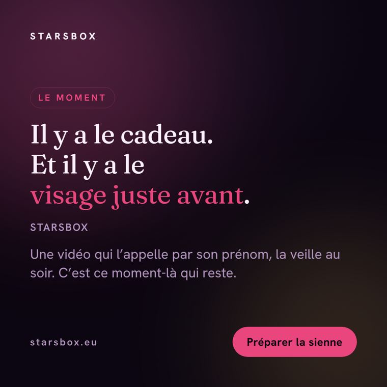 Ad creative produced for Starsbox